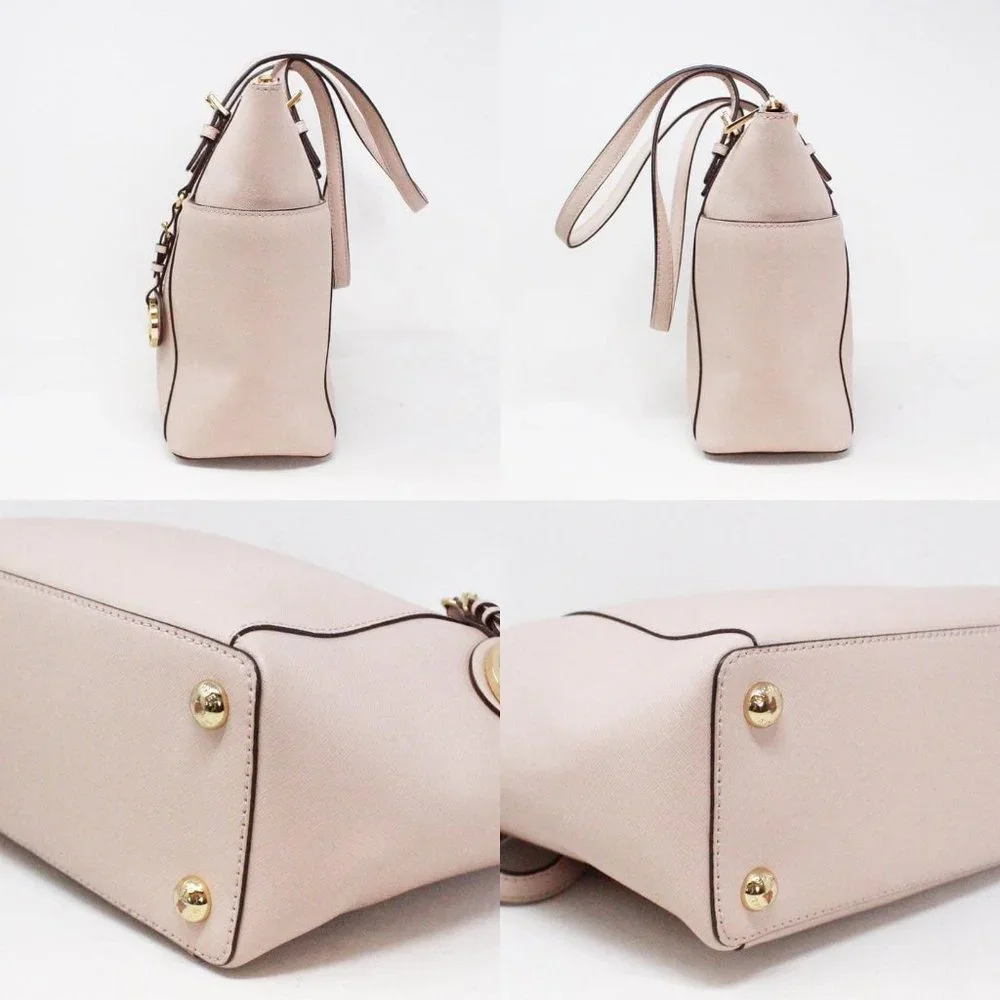 MICHAEL KORS #40067 Blush Pink Saffiano Leather Tote Bag - Picture 7 of 9